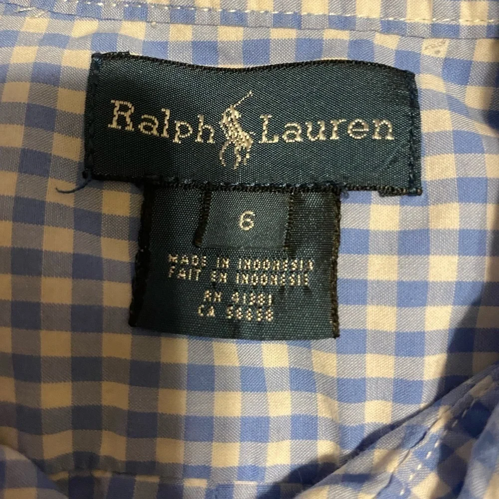 Ralph Lauren blue white